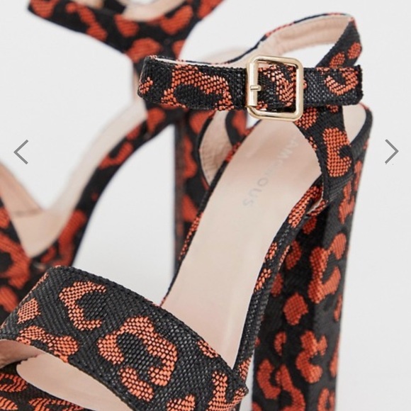 Animal Print Asos Platforms - Picture 4 of 4